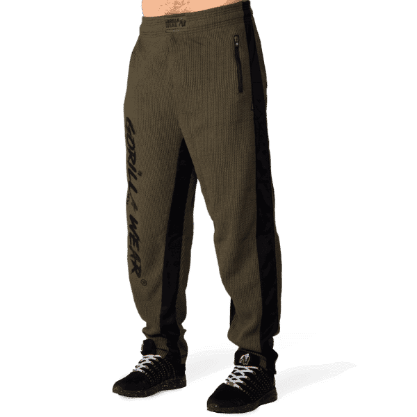 Augustine Old School Pants - Army Green