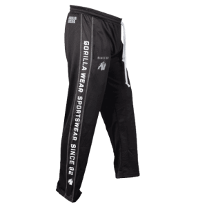 Functional Mesh Pant sort/hvit