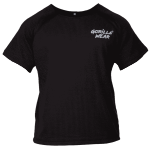 Augustine Old School Work Out Top - Black