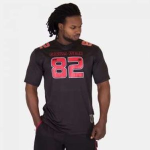 Fresno t-shirt, black/red