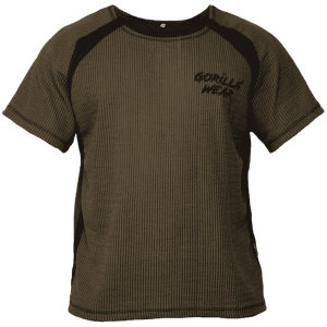 Augustine Old School Work Out Top - Army Green
