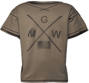 Sheldon Workout Top - Army Green