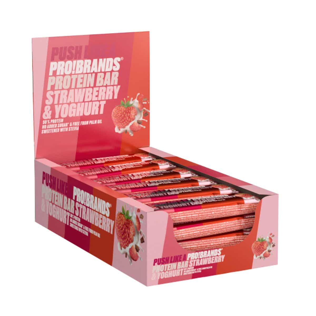 ProteinPro Bar 45g x 24stk FLERE SMAKER! - Bilde 3