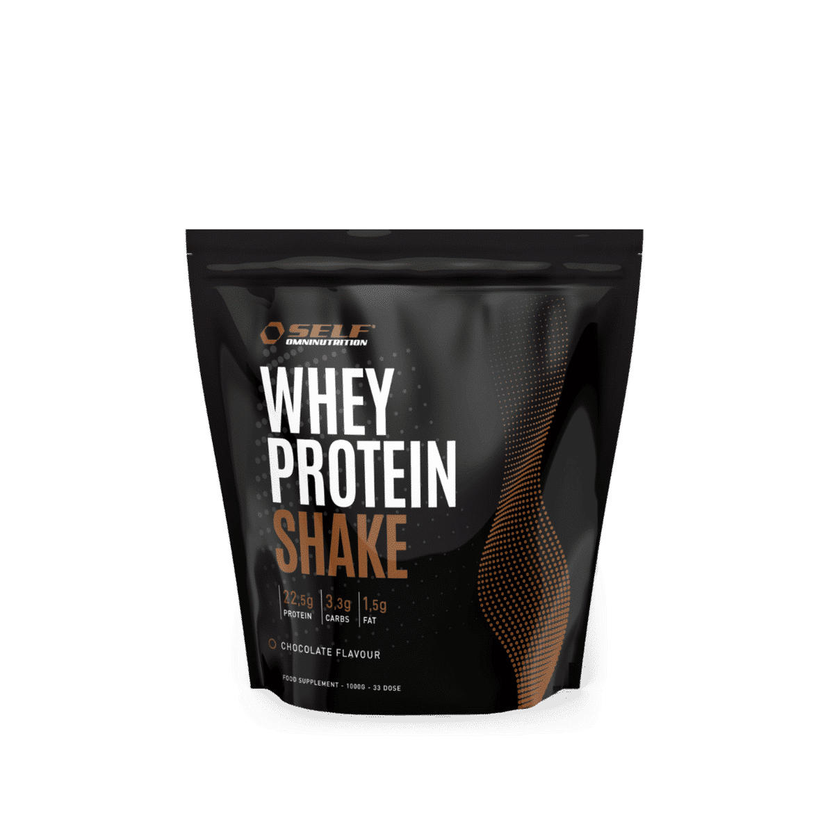 Self Whey Shake 1kg - ZIP pose