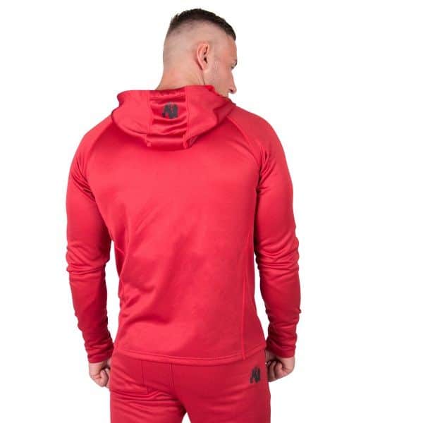 Bridgeport Zipped Hoodie - Red - Bilde 2