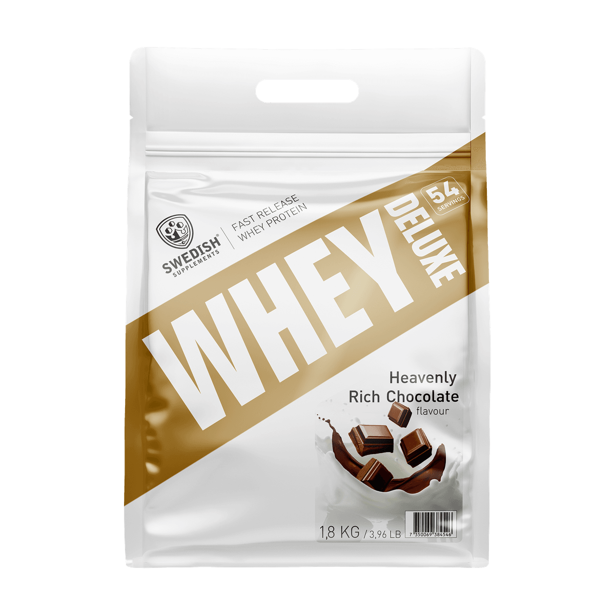 Whey Protein Deluxe 900g, flere smaker!