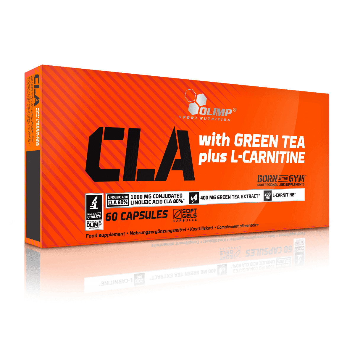 Olimp CLA with Green Tea plus L-Carnitine, 60 caps